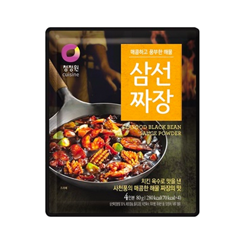 CJO Seafood Black Bean Sauce Powder - hot & spicy 8801052728803