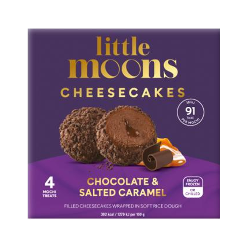 LITTLE MOONS Cheesecakes Mochi - Schokolade & Salzkaramell