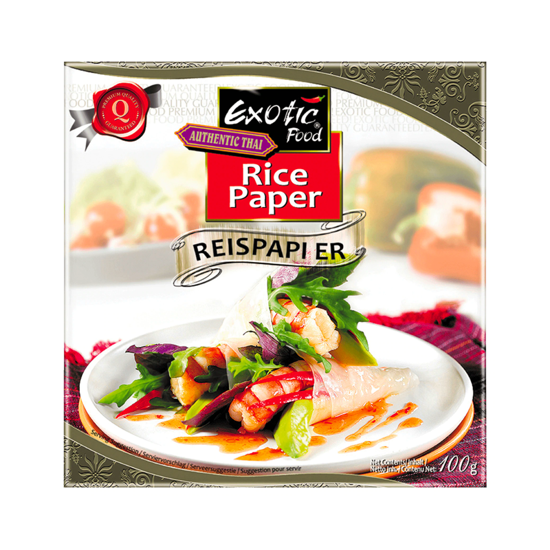 EXOTIC FOOD Rice Paper - Round 22 cm