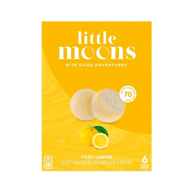 LITTLE MOONS Mochi Ice - Yuzu Lemon