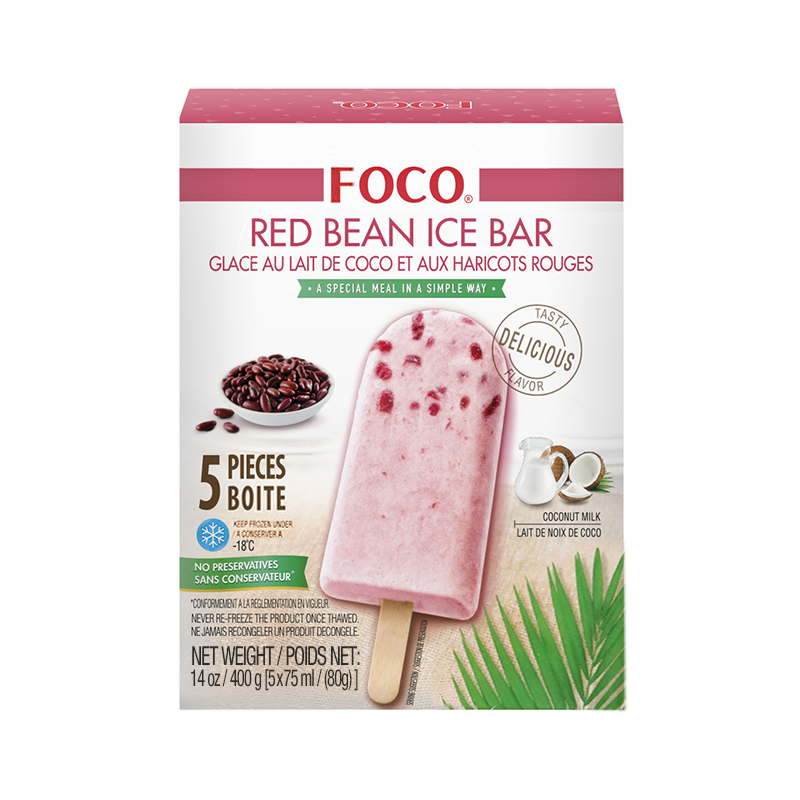 FOCO Ice Bar - Kokosmilch & rote Bohnen
