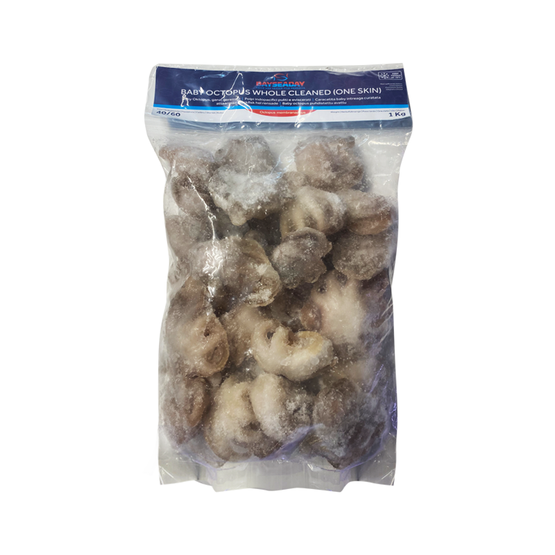 DAYSEADAY Baby Octopus Whole Cleaned 40/60