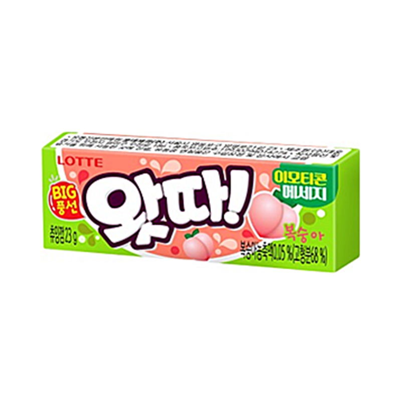 LOTTE Pungseon Gum - Pfirsich 8801062320837