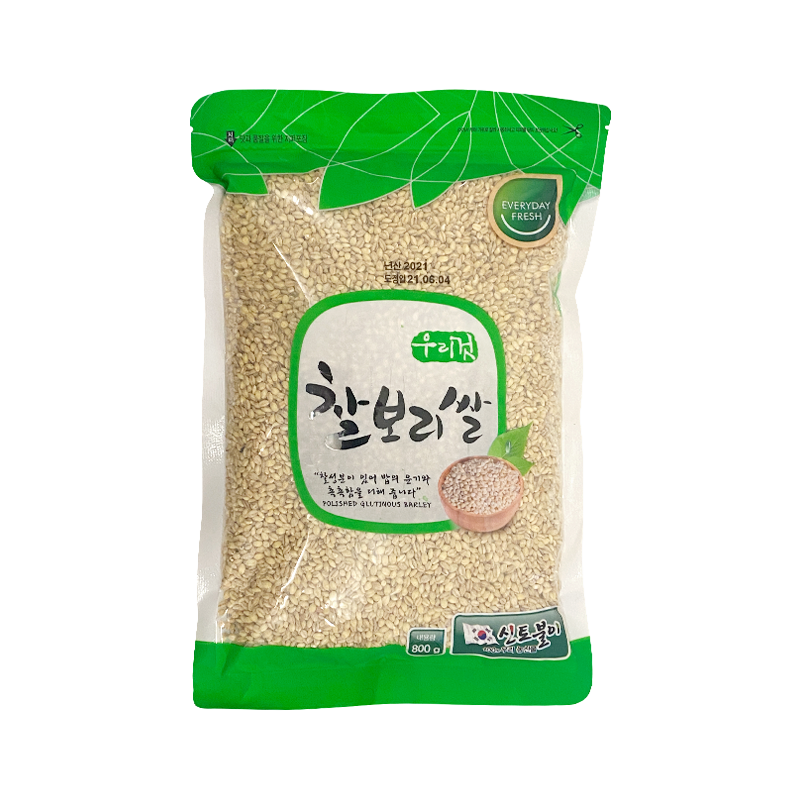 정원 국산 찰보리쌀