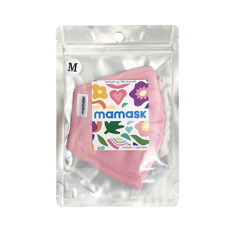 MAMASK Reusable Fashion Mask - Oxford Pink M