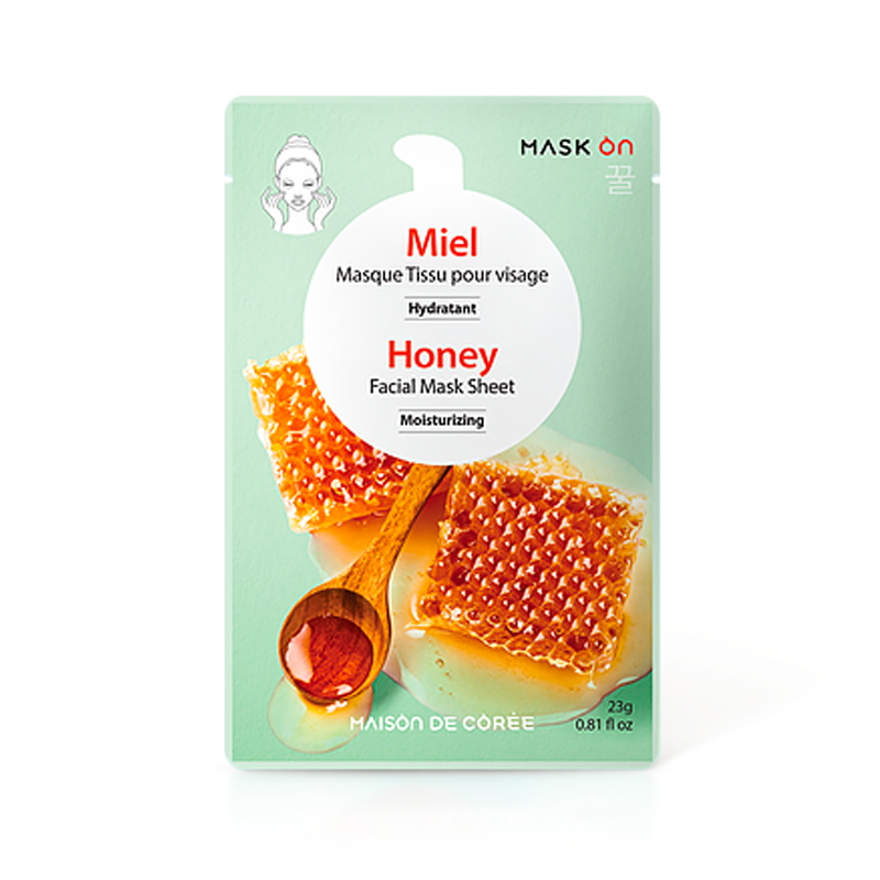 메종 드 코레 마스크팩 | 꿀 - 피부 보습 