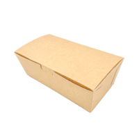 A6 크라프트 종이박스 (M), 1300 ml, 코팅처리, 200입