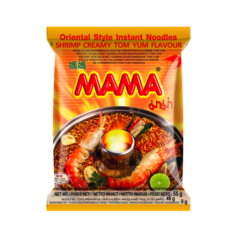 MAMA Shrimp Tom Yum Ramen - Mild