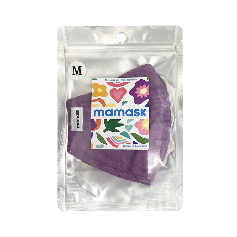 MAMASK Wiederverwendbare Modemaske - Royal Purple M