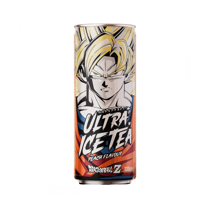 ULTRA ICE TEA - Pfirsich - Dragon Ball Goku mit Pfand 