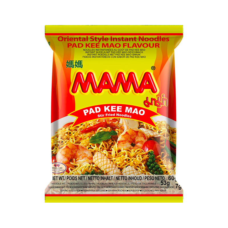 MAMA Pad Kee Mao Seefoods Ramen