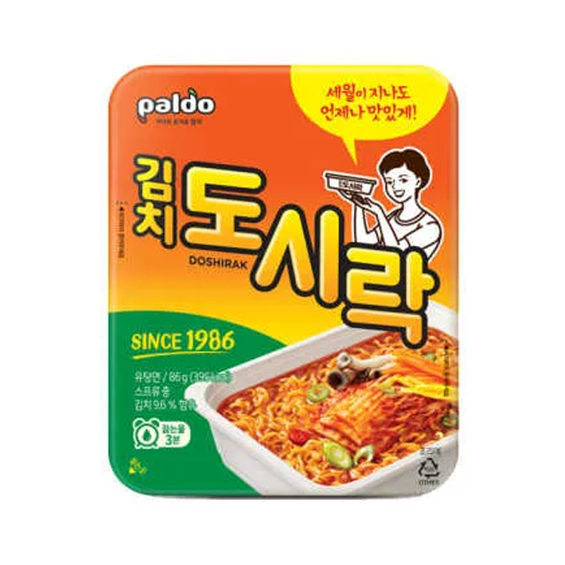 [내수] 팔도 도시락 - 김치맛 