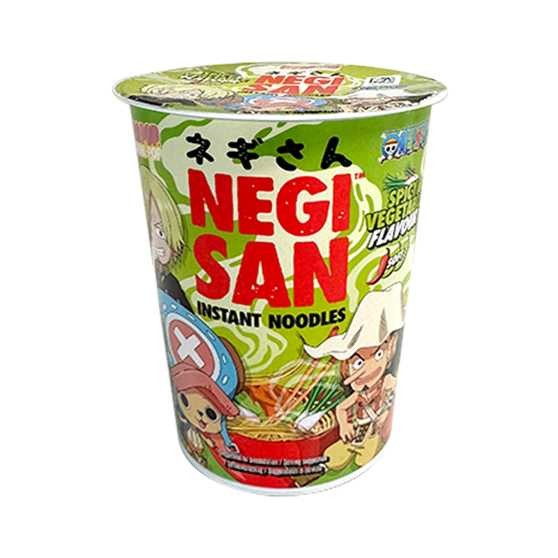 NEGISAN One Piece Instant Cup Noodle - Spicy Vegetable Flavor 