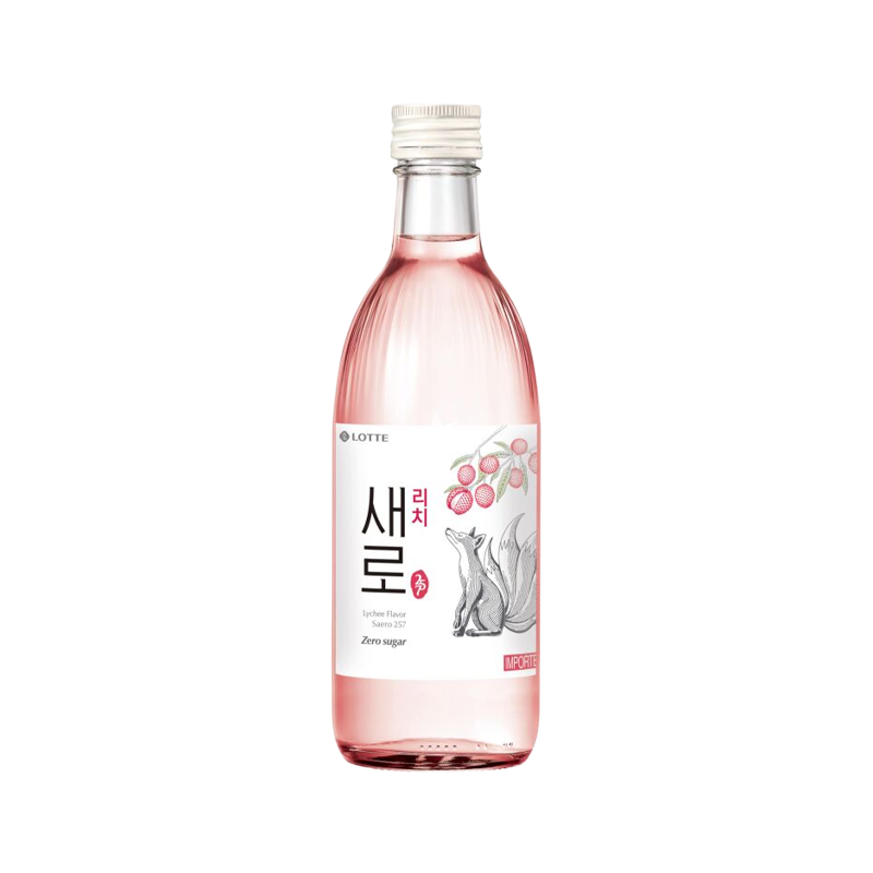 LOTTE Saero Zero Sugar 12% - Lychee Flavour 