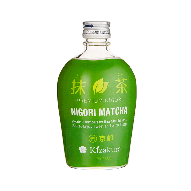 KIZAKURA Matcha Nigori Sake 10%
