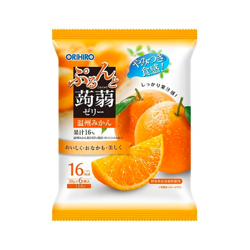ORIHIRO Konjac Jelly - Orange