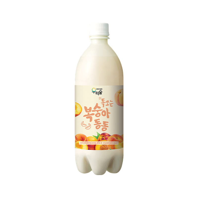 WOORISOOL Makgeolli 3% - Peach with Pfand 