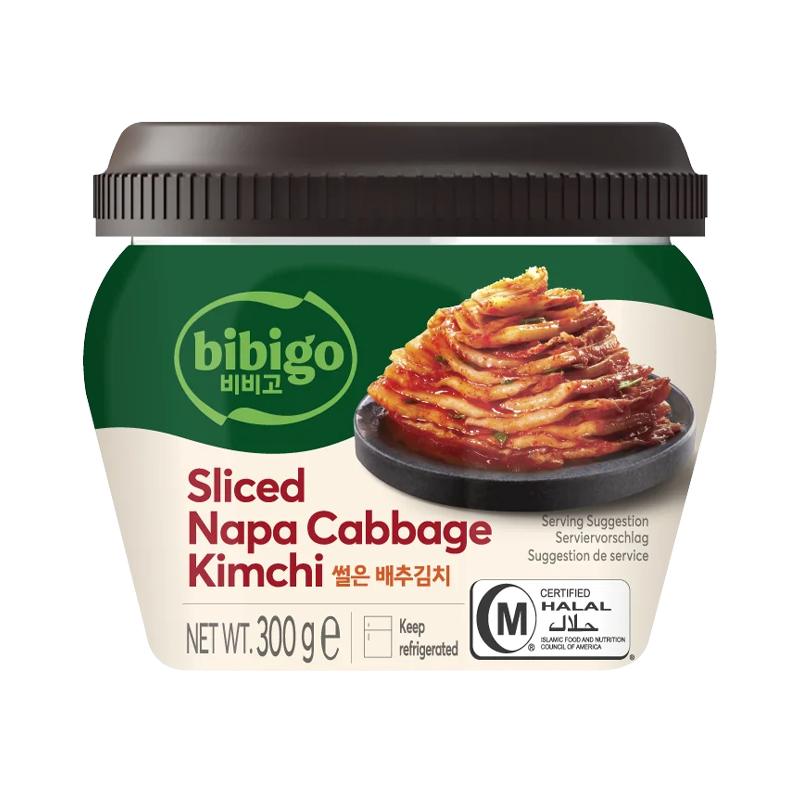 BIBIGO Mat Kimchi - geschnitten in Pet 