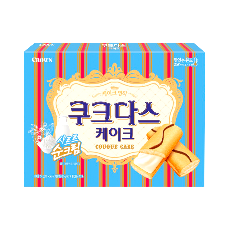 [내수] 크라운 쿠크다스 케이크