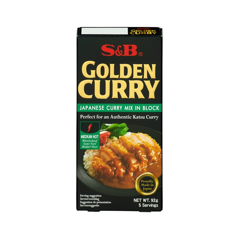 S&B Golden Curry für Katsu - Mittelscharf
