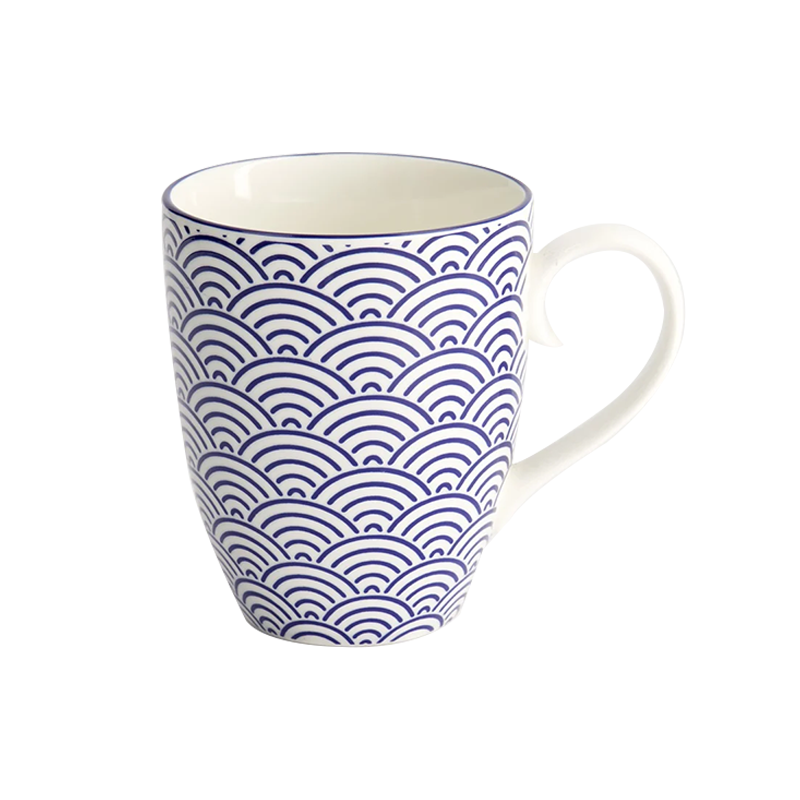 Nippon Blue Mug 8,5x10,2cm 380ml Wave