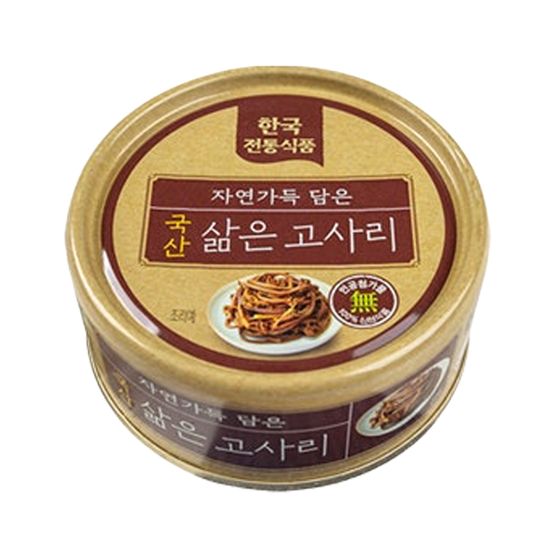 CHAERIM Boiled Gosari (Korean Bracken) in Can