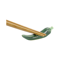 Premium Chopsticks Rest Green Pepper