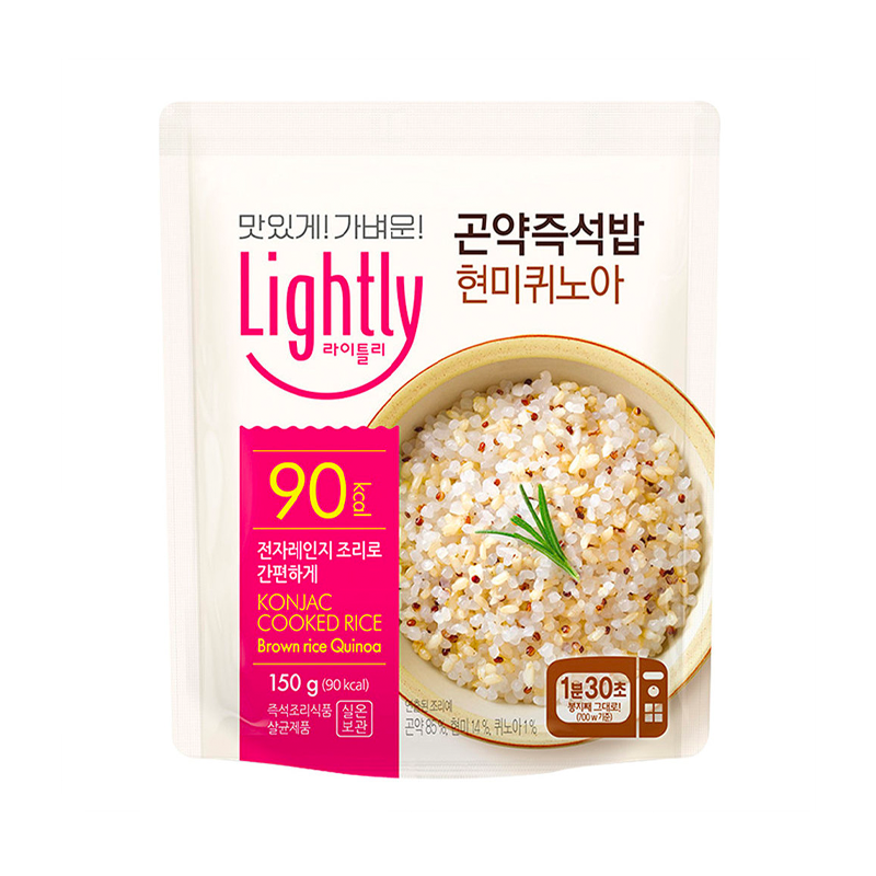 CJO Lightly Konjac gekochter brauner Reis & Quinoa