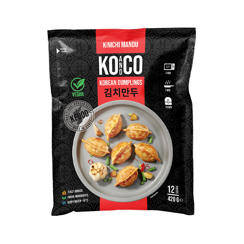 KO & CO Kimchi Mandu - Vegan