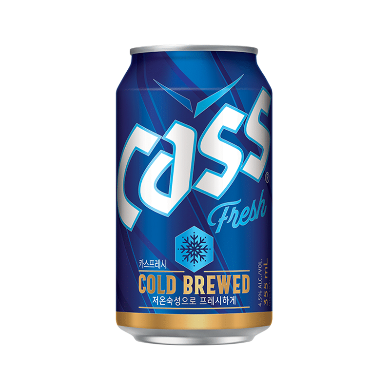 CASS Beer in Can 4.5% with Pfand