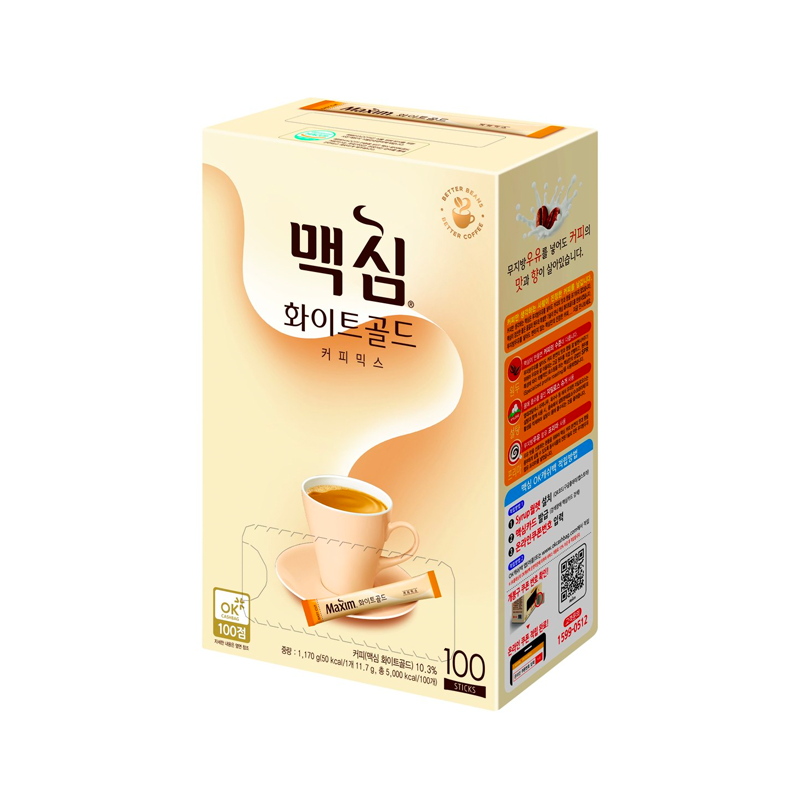 DONGSUH Maxim Caffee Mix White Gold - 100 pcs
