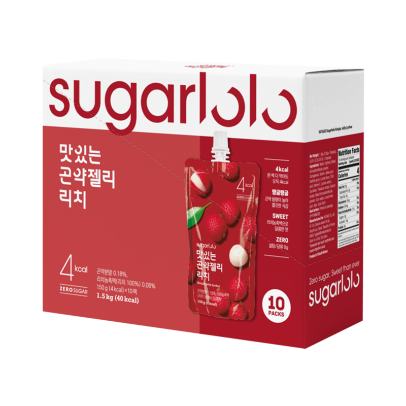 SUGARLOLO Konjac Jelly - Lychee [Bundle]