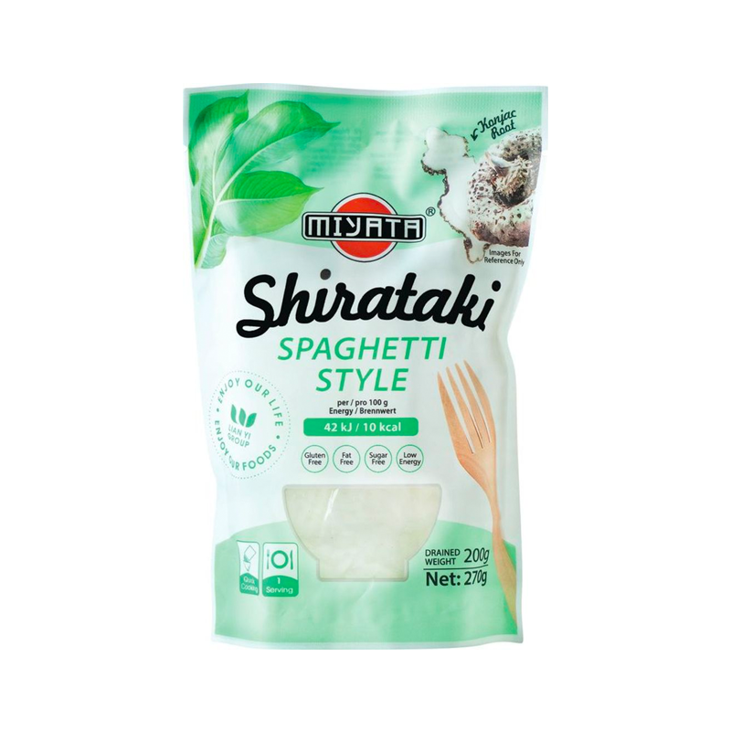 MIYATA Shirataki - Spaghetti-Stil