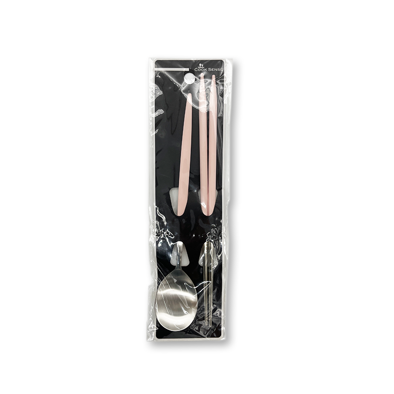 COOK SENSE Spoon and Chopsticks Set - Curing Pink