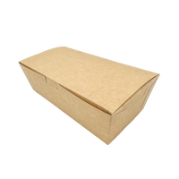 A7 크라프트 종이박스 (L), 1600 ml, 코팅처리, 200입
