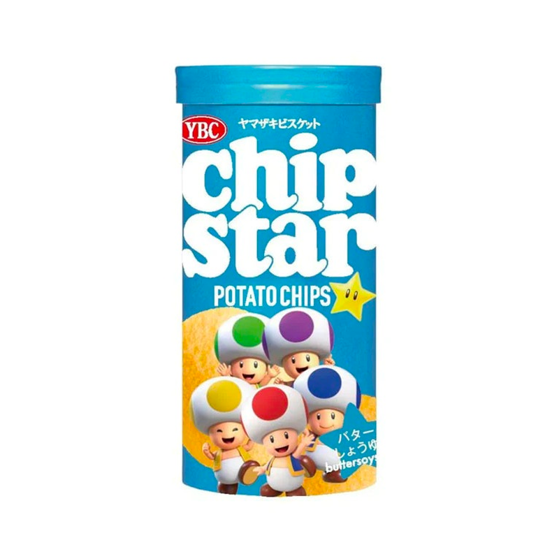 YBC Chip Star Potato Chips - Butter Soja Sauce