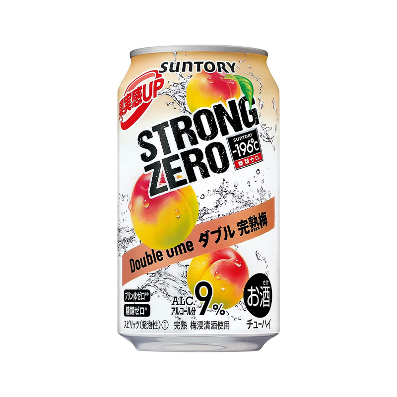 SUNTORY Strong Zero - Double Plum 9% mit Pfand