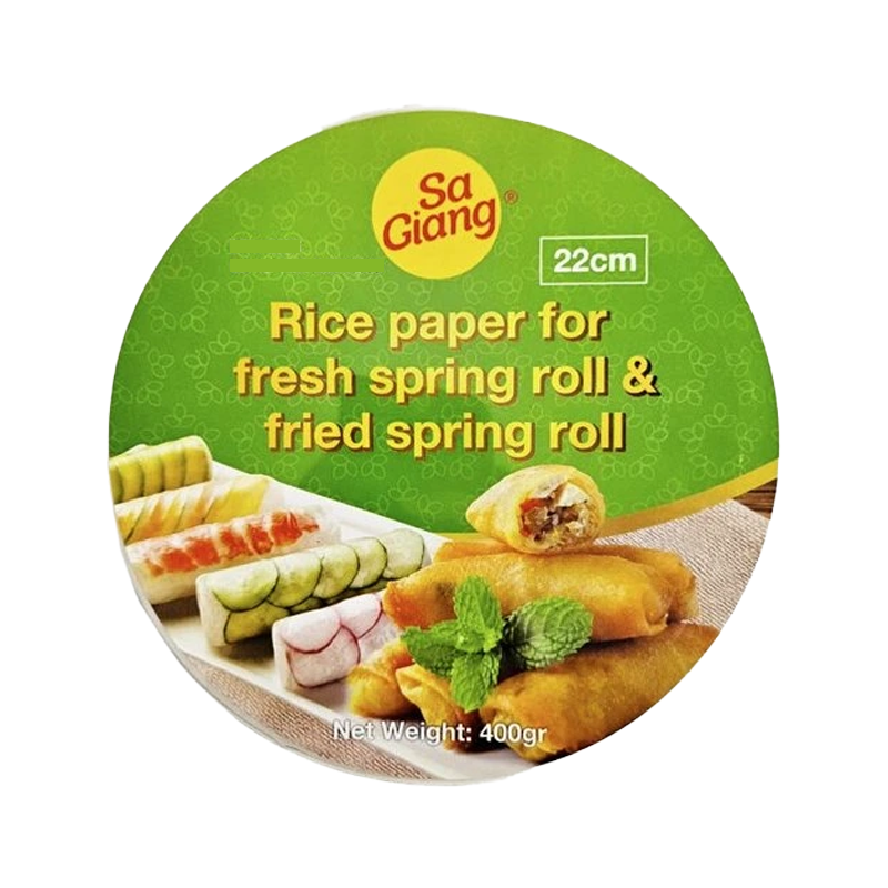 SA GIANG Reispapier | rund 22 cm  