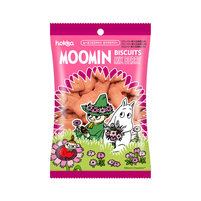 HOKKA Moomin Biscuits - Mix Berry