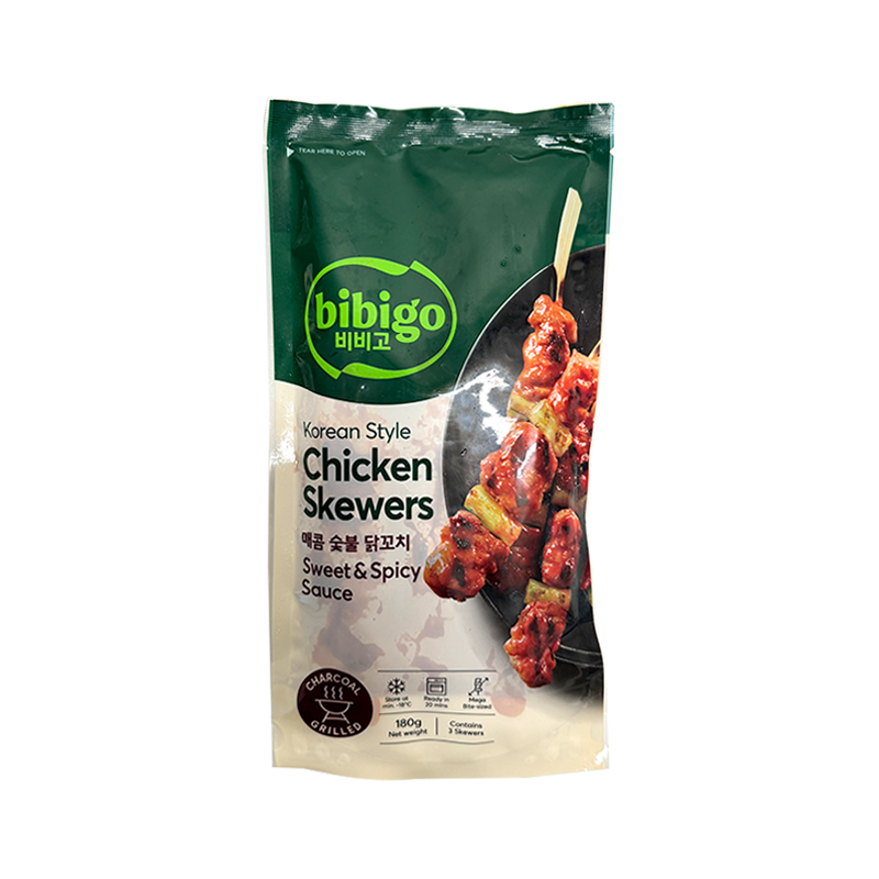 BIBIGO Chicken Skewers with Sweet & Spicy Sauce