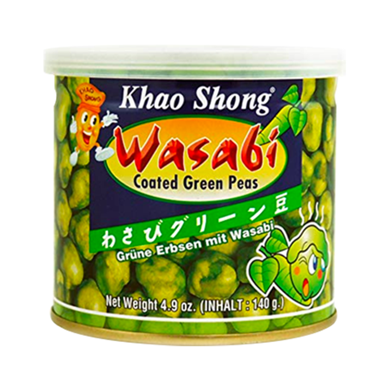 KHAO SHONG Roasted Green Peas - Wasabi