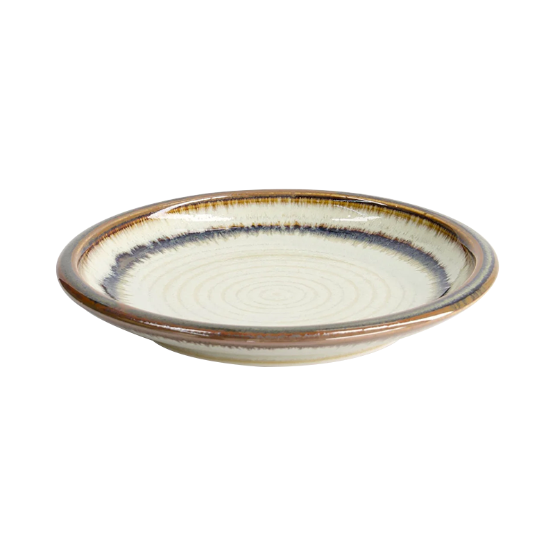 Wasabi Round Plate 14x2,2cm Beige