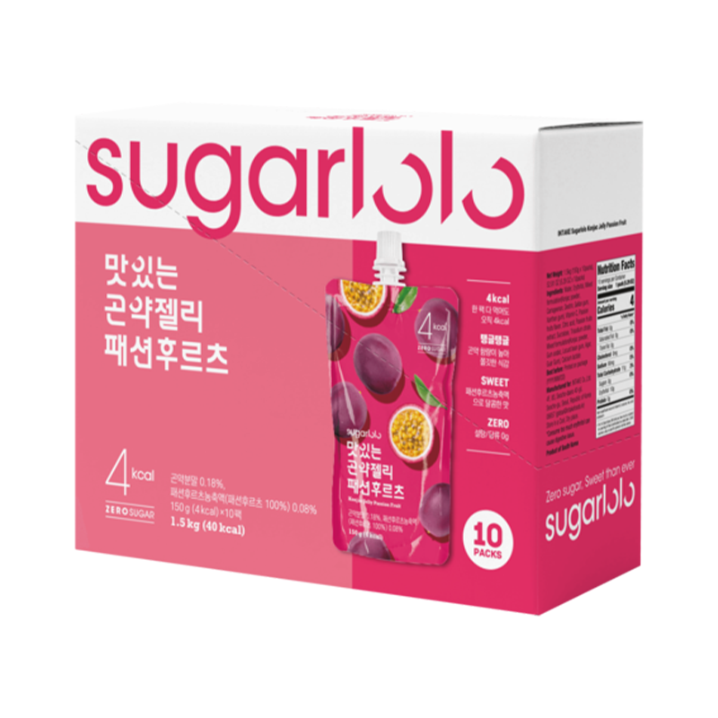 SUGARLOLO Konjac Jelly - Passion Fruit [Bundle]