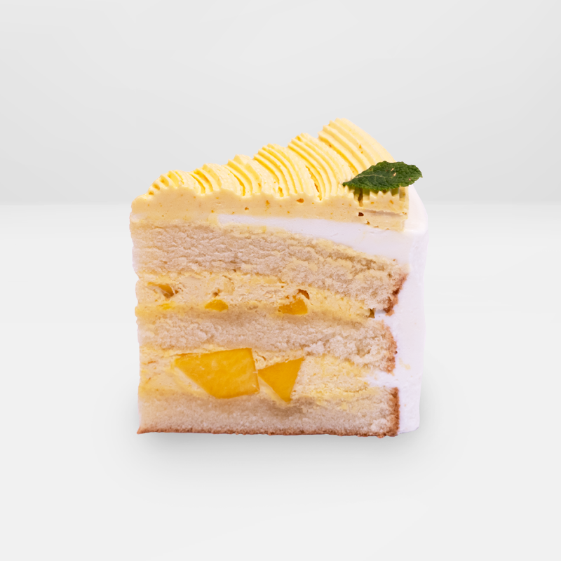 Mango Sahne Torte - Stück