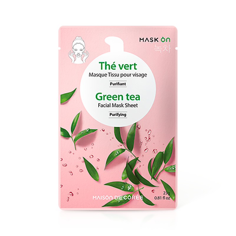 MAISON DE COREE Gesichtsmaske | Grünem Tee - Purifying