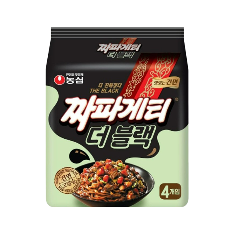 NONGSHIM Jjapagetti The Black [Bundle]