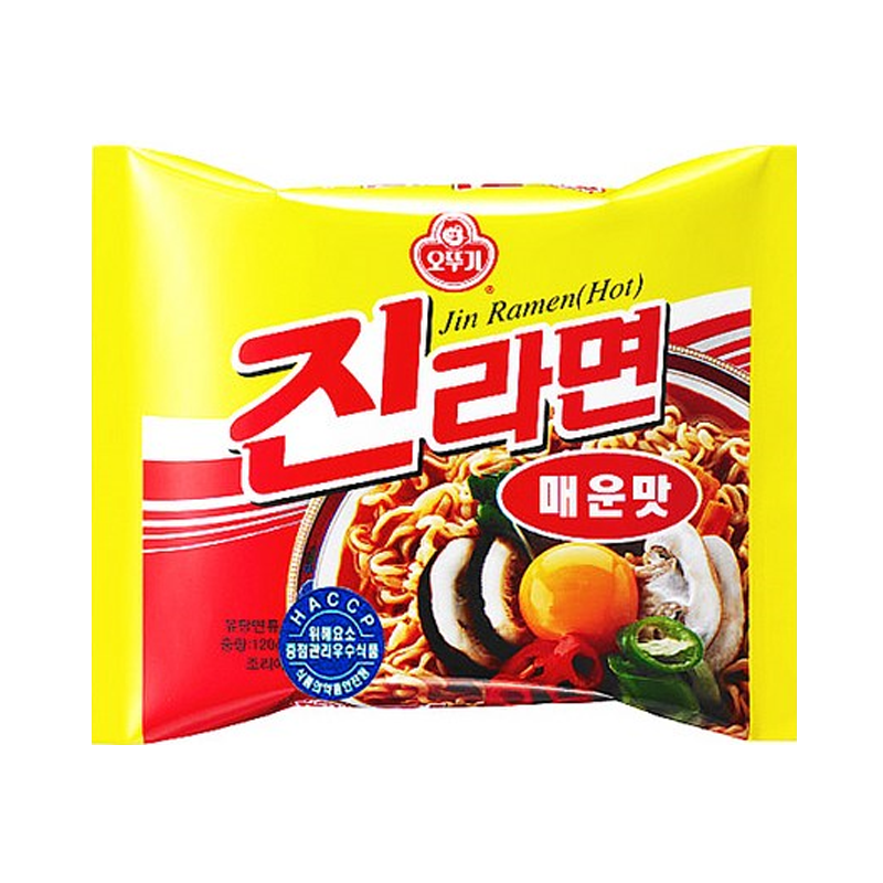 OTTOGI Jin Ramen - Scharf 8801045520124