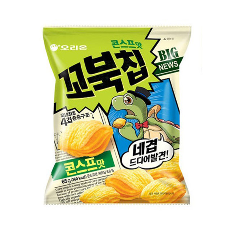 [내수] 오리온 꼬북칩 콘스프맛 