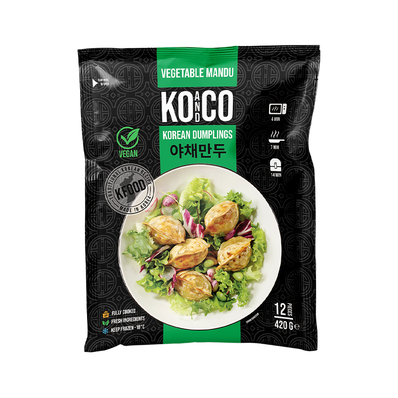 KO & CO Vegetable Mandu - Vegan 