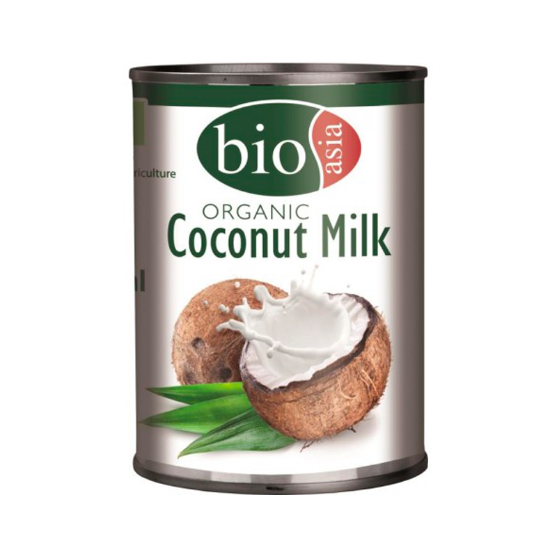 BIOASIA Organic Coconut Milk Fat ca. 18% 
